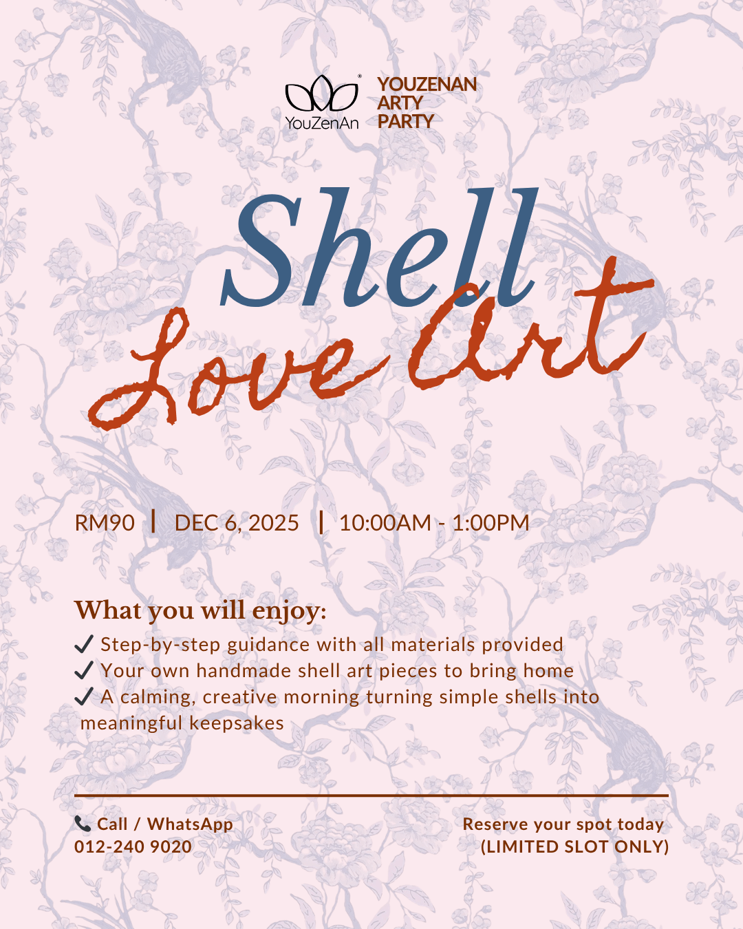 YouZenAn Arty Party : Shell Love Art