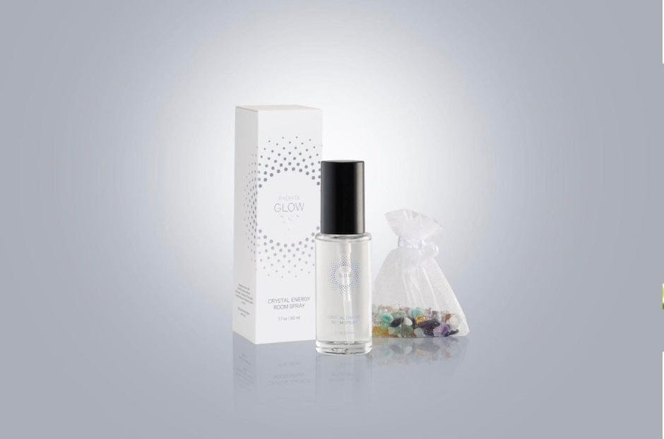 Glow Room Spray with Crystal Gemstones