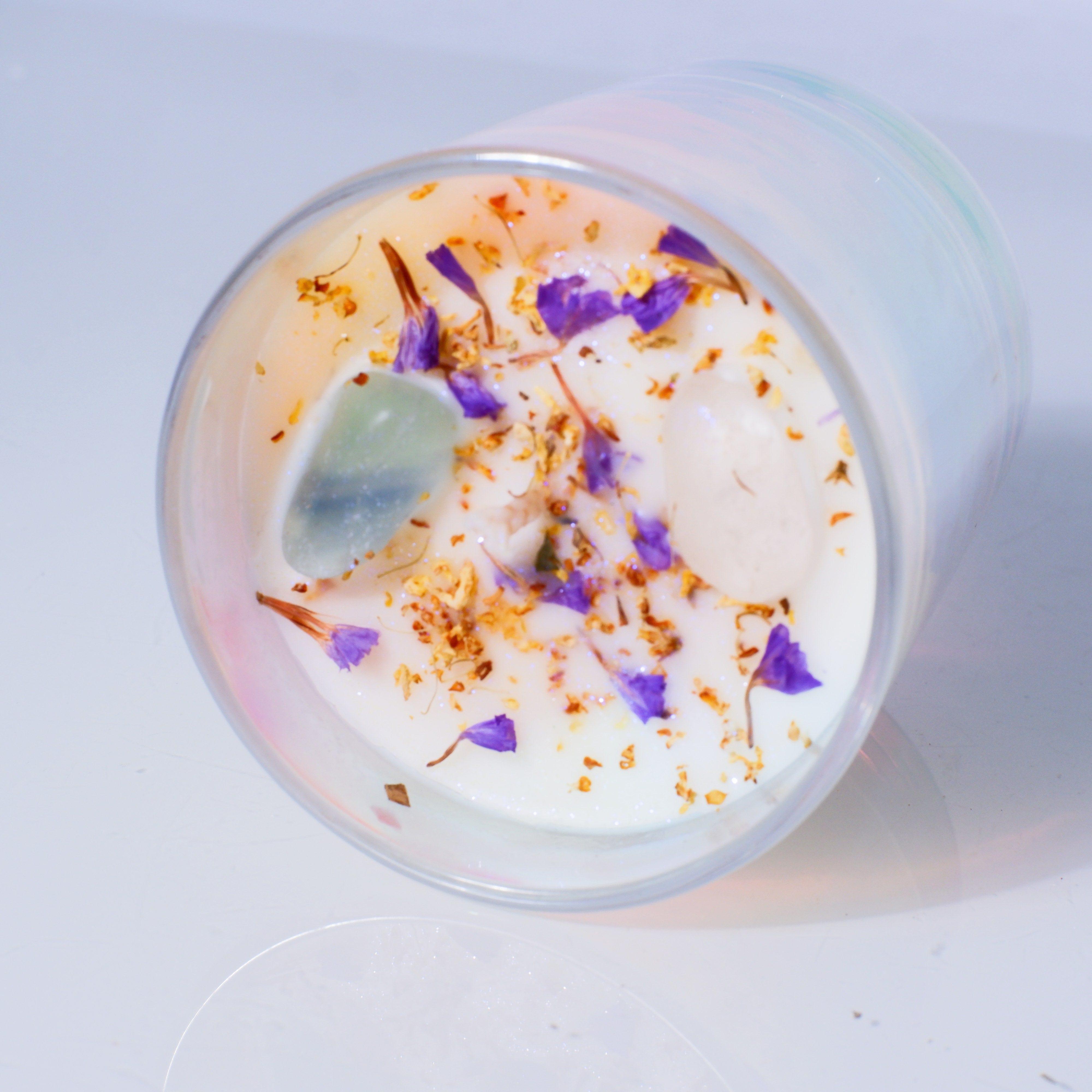 AURA Crystal Gemstone Candle - 3Rituals
