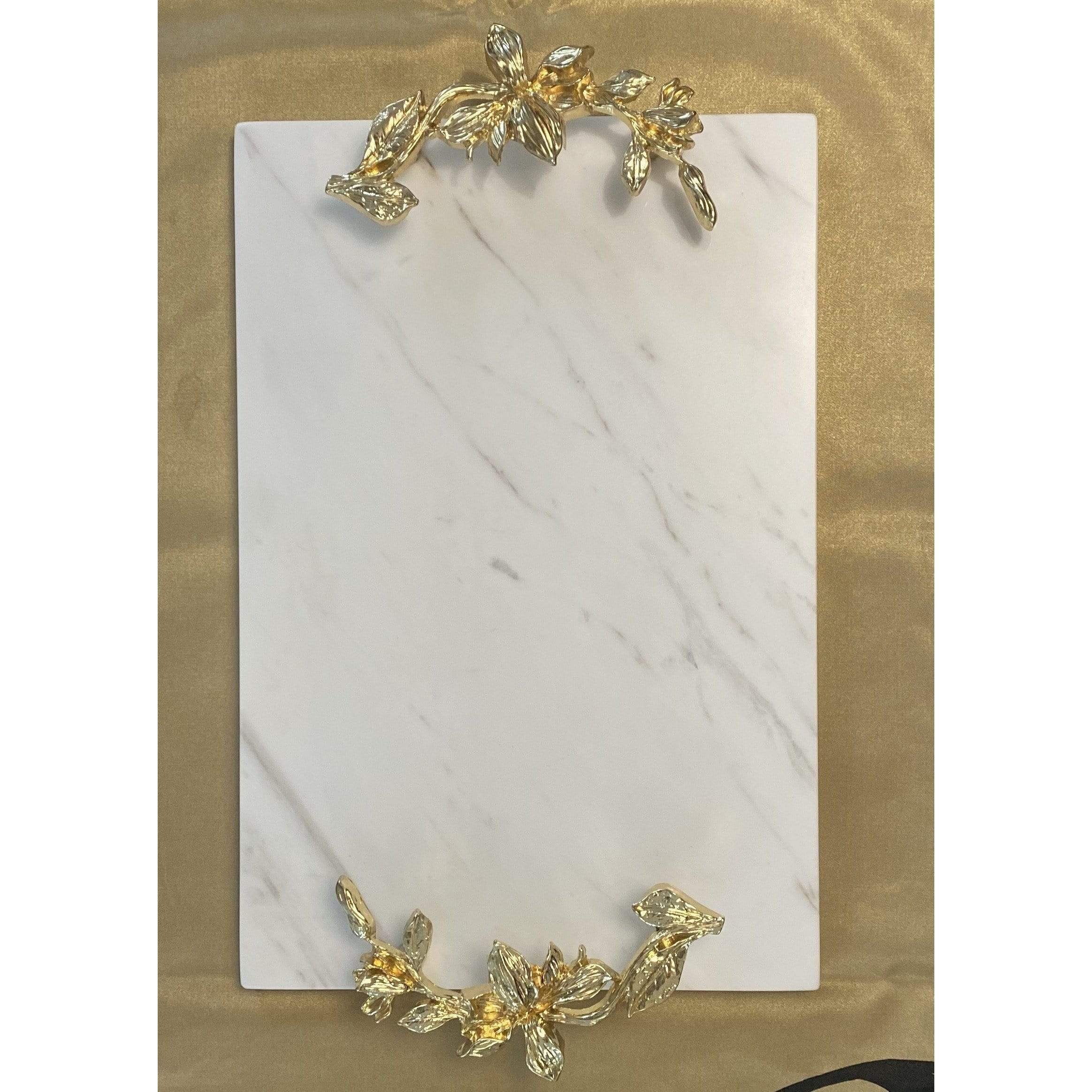 GENIE Marble Tray with Alloy Handle | 3RITUALS by Catherine Lai