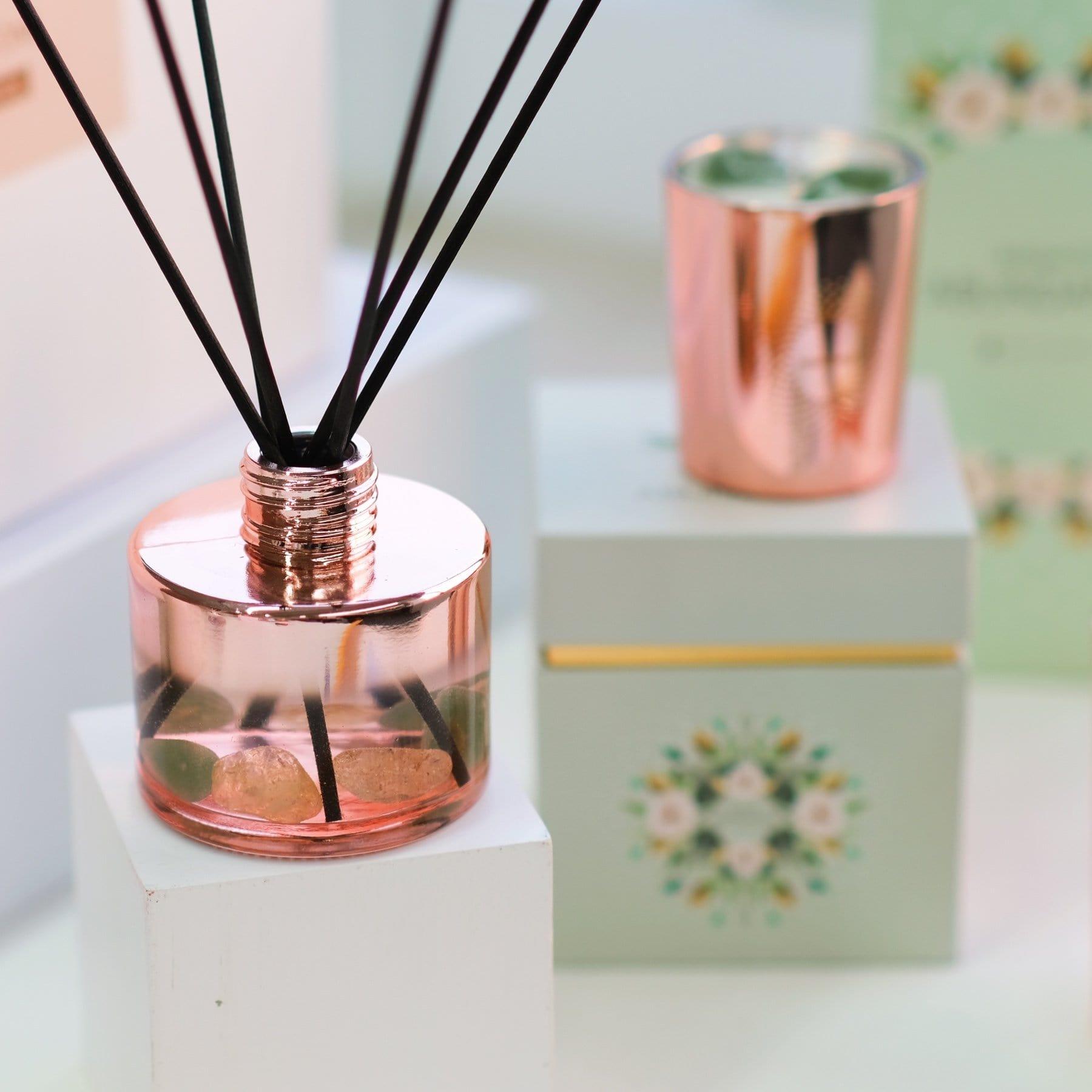 ABUNDANCE Reed Diffuser with Gemstones - 3Rituals