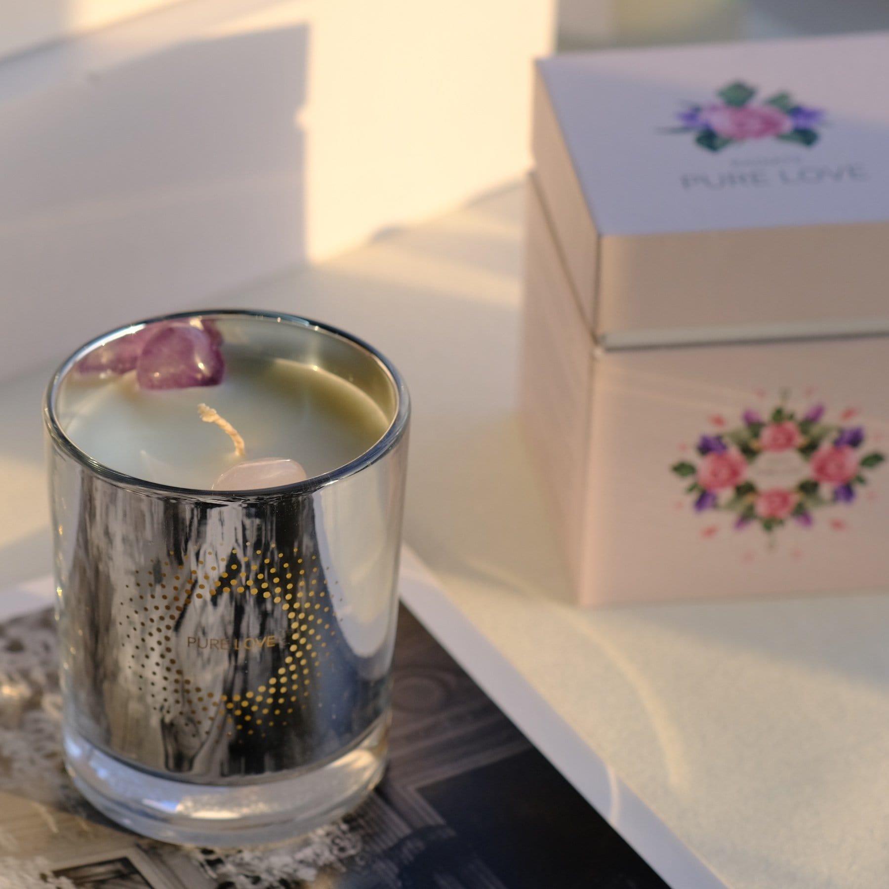 PURE LOVE CRYSTAL CANDLE (L) - 3Rituals