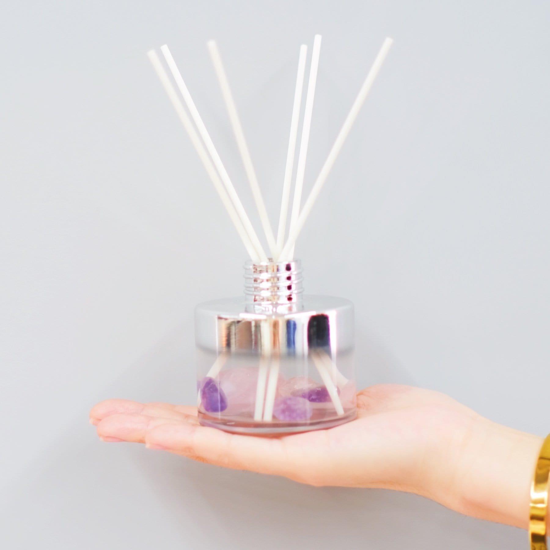 PURE LOVE Reed Diffuser with Gemstones - 3Rituals